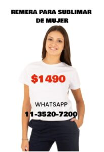 remeras para sublimación